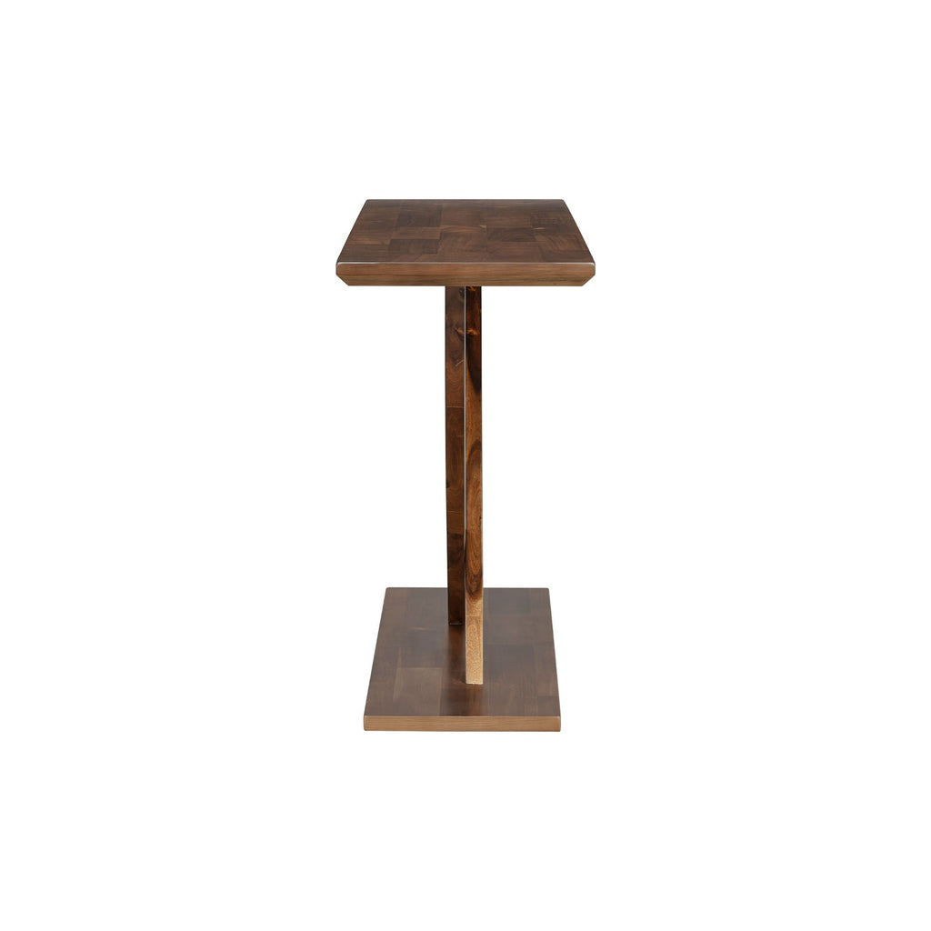 Console Table With Cross Leg Base And Reinforced Support Plate