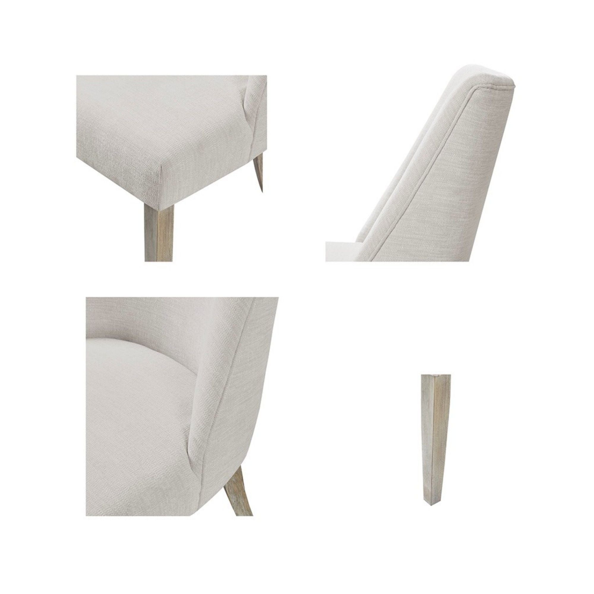 Comfortable Dining Chair Upholstered (Set of 2)