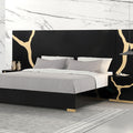 Goldsberg - Queen Bed w/ Wall Panels