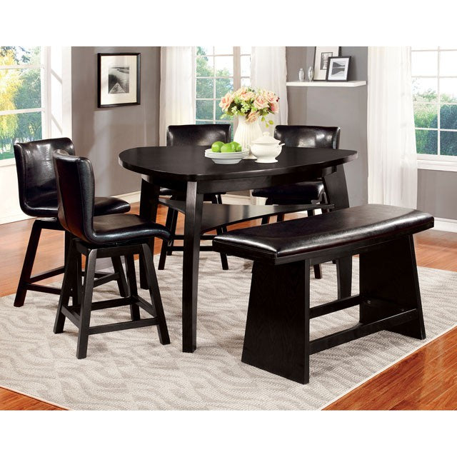 Hurley - 7 Pc Counter Ht Table Set