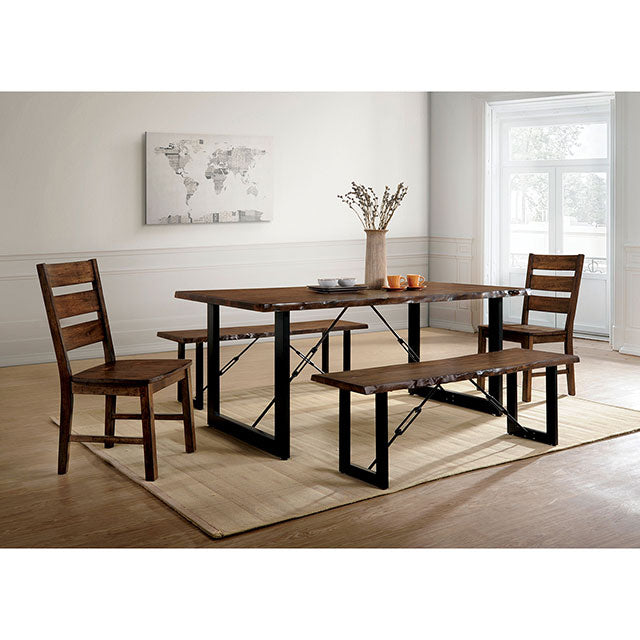 Dulce - 6 Pc Dining Table Set w/ Bench