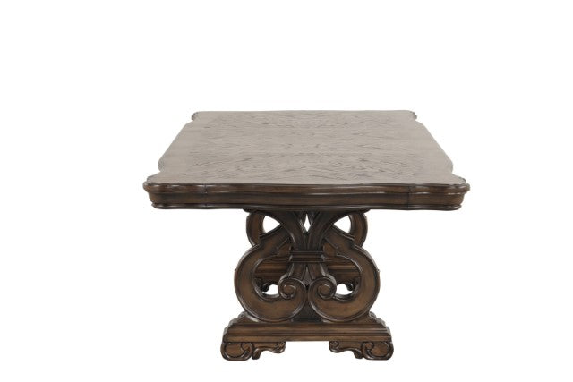 Leovanni - 9 Pc Dining Table Set