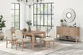 Rheinfall - 7 Pc Dining Table Set