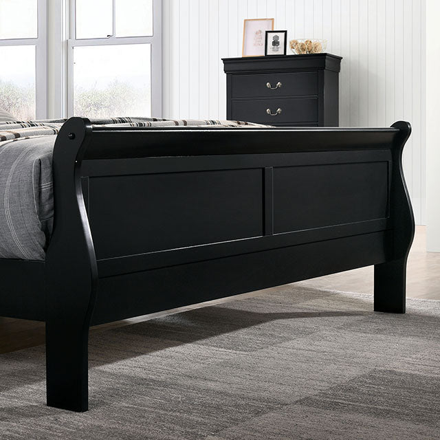 Louis Philippe - 4 Pc Queen Bedroom Set
